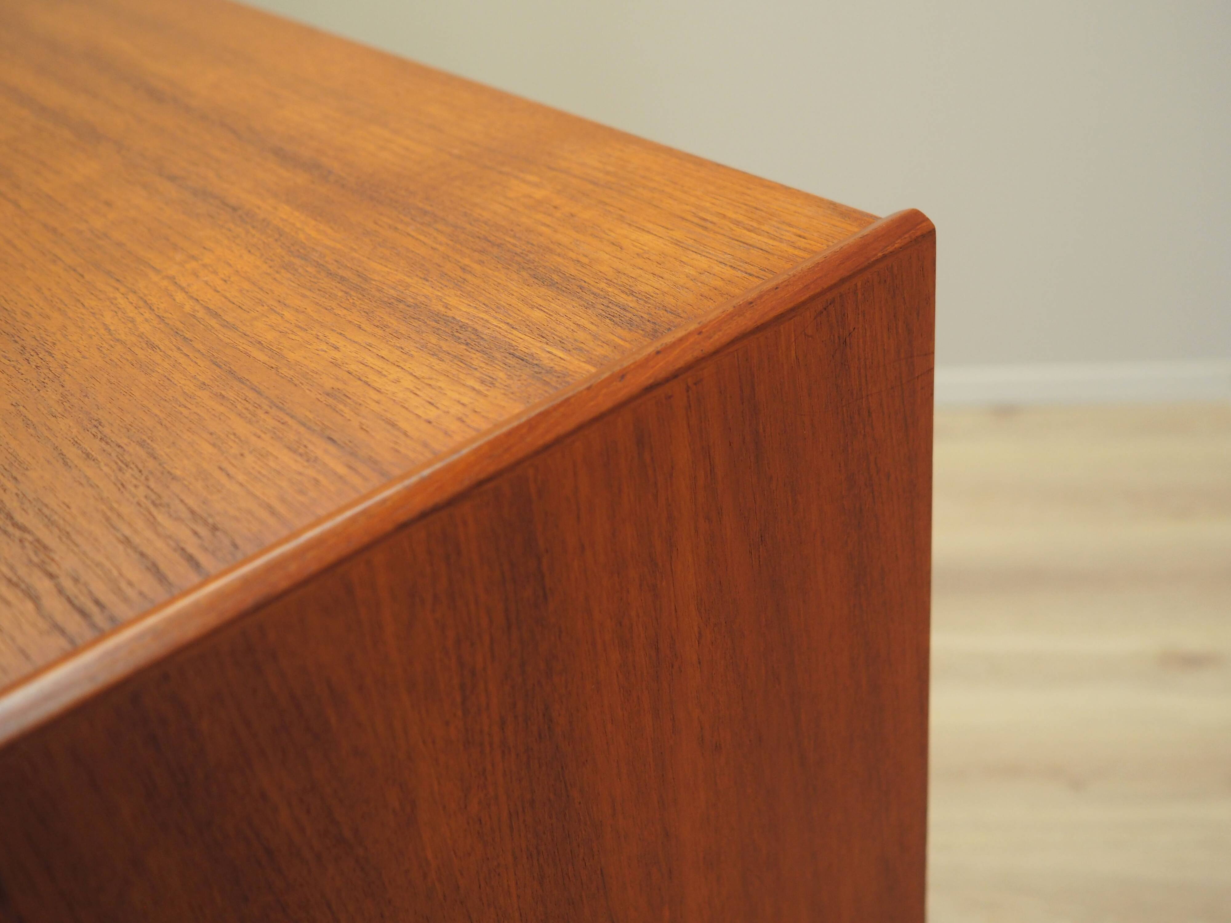 Enfilade en teck, design danois, années 1960, designer : Børge Seindal