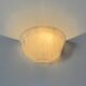 Pair of vintage alabaster wall lights, France, 1970.