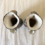 Paire de vases italiens augusto giulianelli 1950