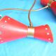 Pair of 1960 cone appliques