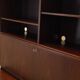 Mahogany bookcase, Danish design, 1970s, manufacture: Omann Jun