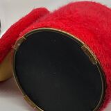 Pelfran vintage red toupee pouf