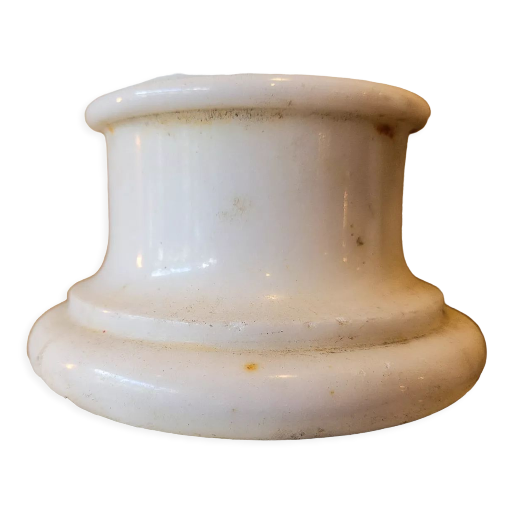 Pair of marble lamps