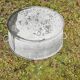Old zinc basin