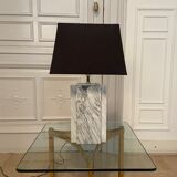 Marble bedside lamp, 1980s
