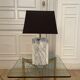 Marble bedside lamp, 1980s