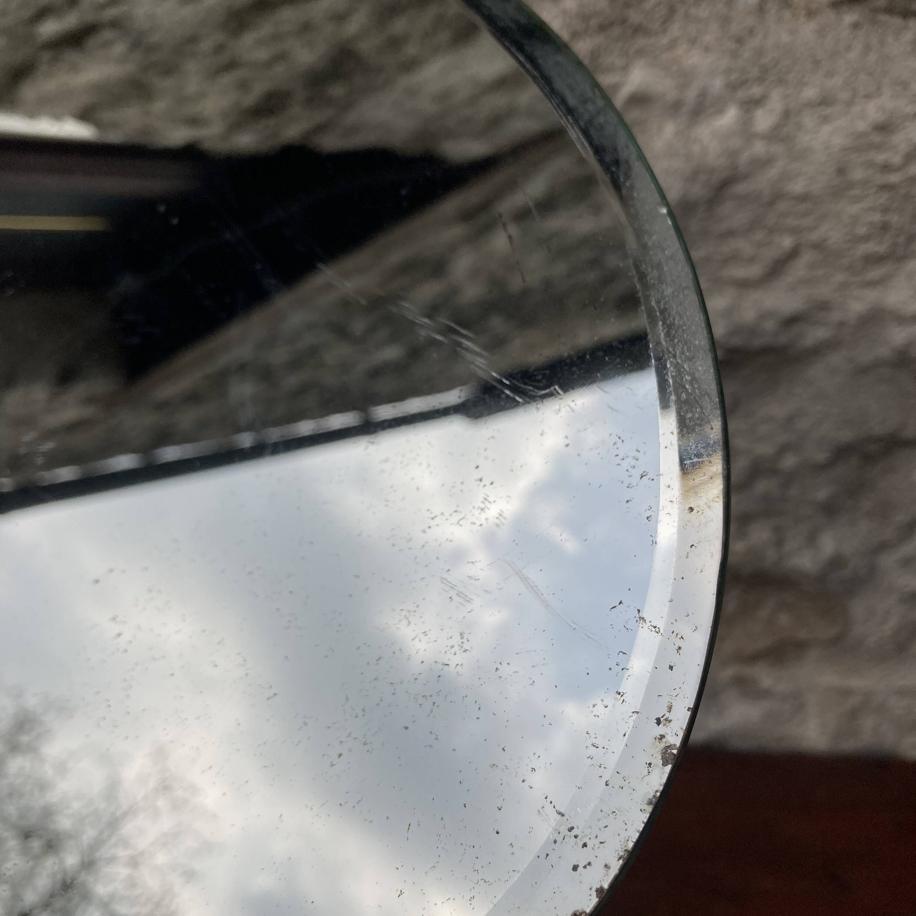 Miroir ancien biseauté