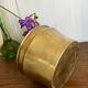 Cache-pot en laiton vintage