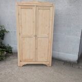 Natural wood cabinet