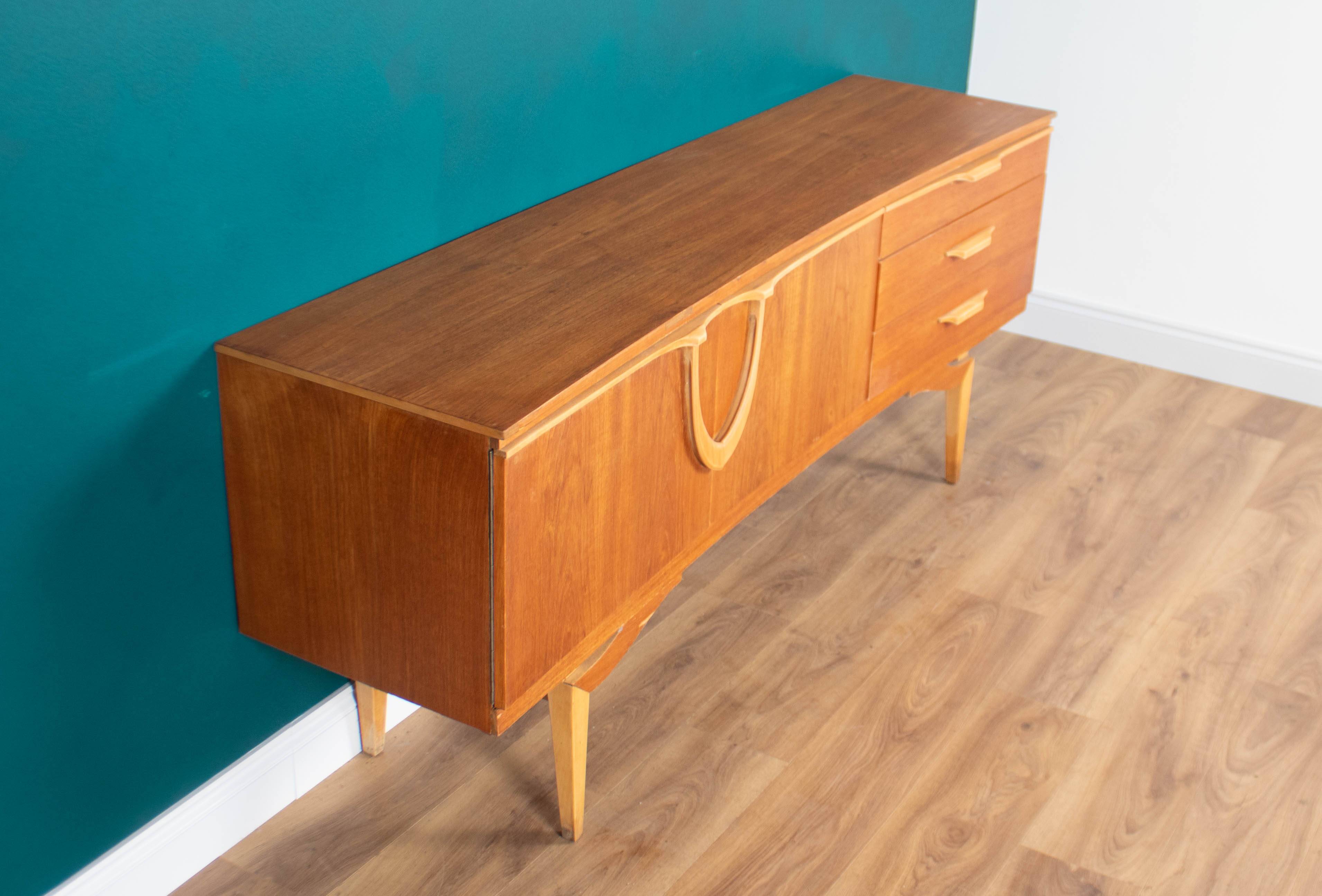Retro 1960s Teak Beutility Mid Century Sideboard
