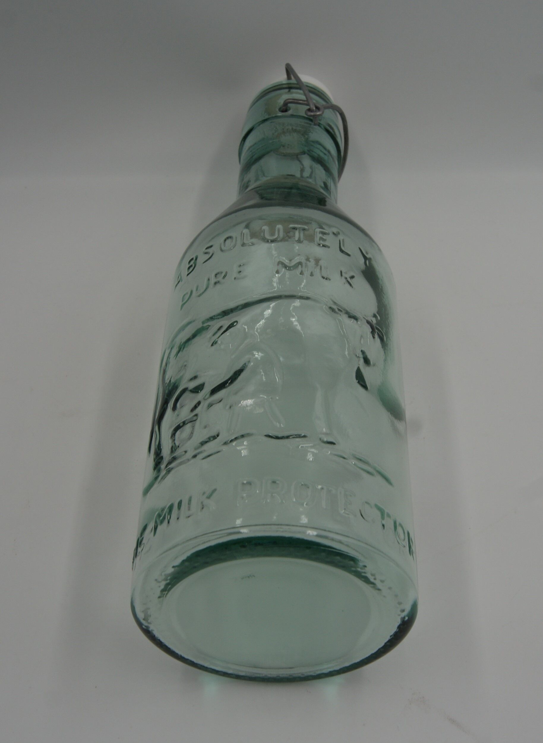 Bouteille de lait Angleterre vintage