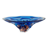 Bol en cobalt, design danois, années 1970, fabriqué au Danemark