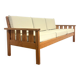 Vintage Scandinavian three-seater sofa