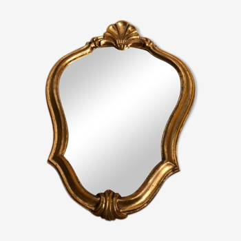 Mirror frame gilded wood - 22x31cm