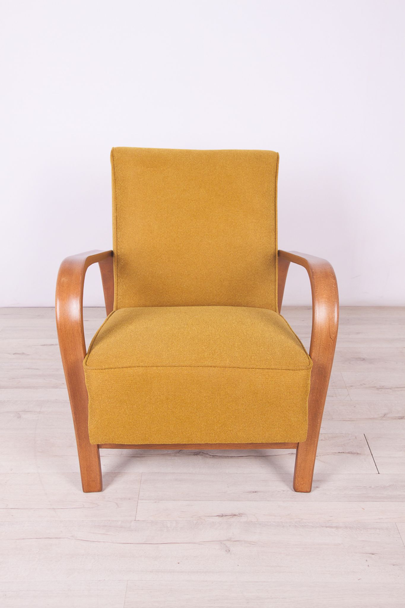 Beech Armchairs by Karel Kozelka & Antonin Kropacek, 1940s, Set of 2