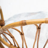 Rattan side chair, Dutch design, 1950’s