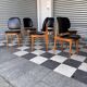 Set of 6 Pegase Baumann chairs