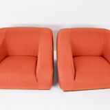 Pair of Italian armchairs, 1970s