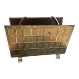 Brass magazine rack
