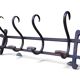 Wall coat rack / 4 hooks in the style of Thonet