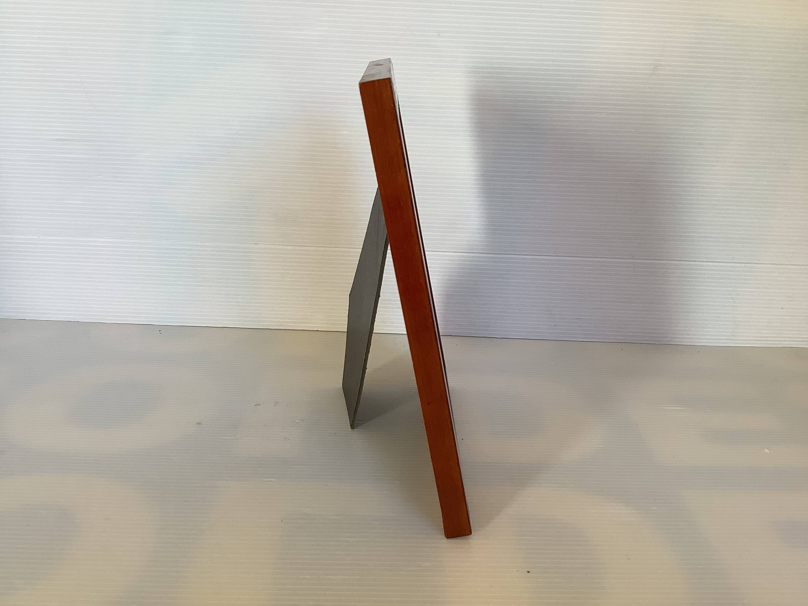Wooden mosaic frame made in France