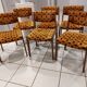 Suite de 6 chaises Baumann vintage années 1970