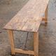 Table de ferme pliante