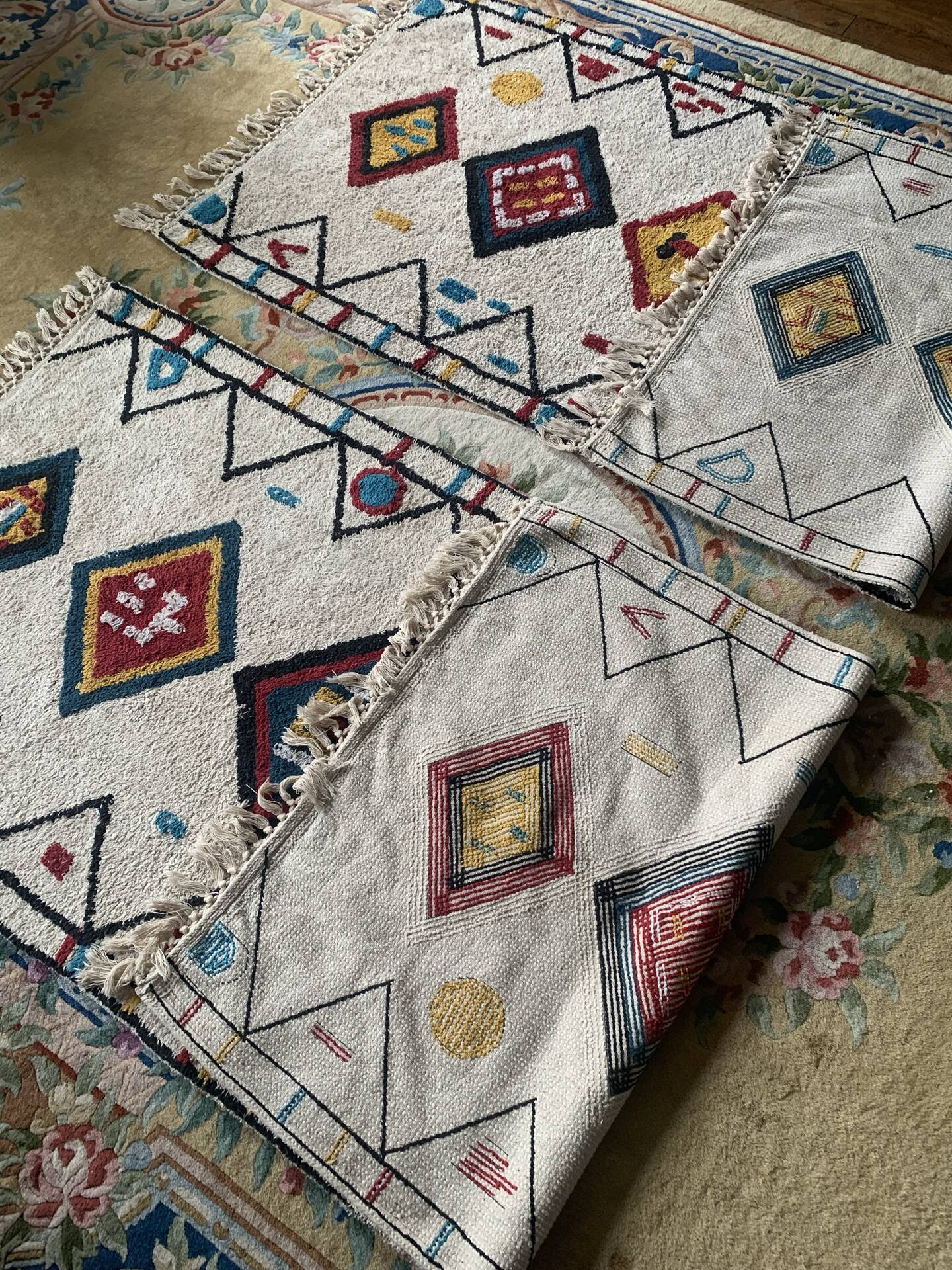 Berber rug pair