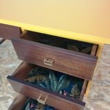 Yellow desk