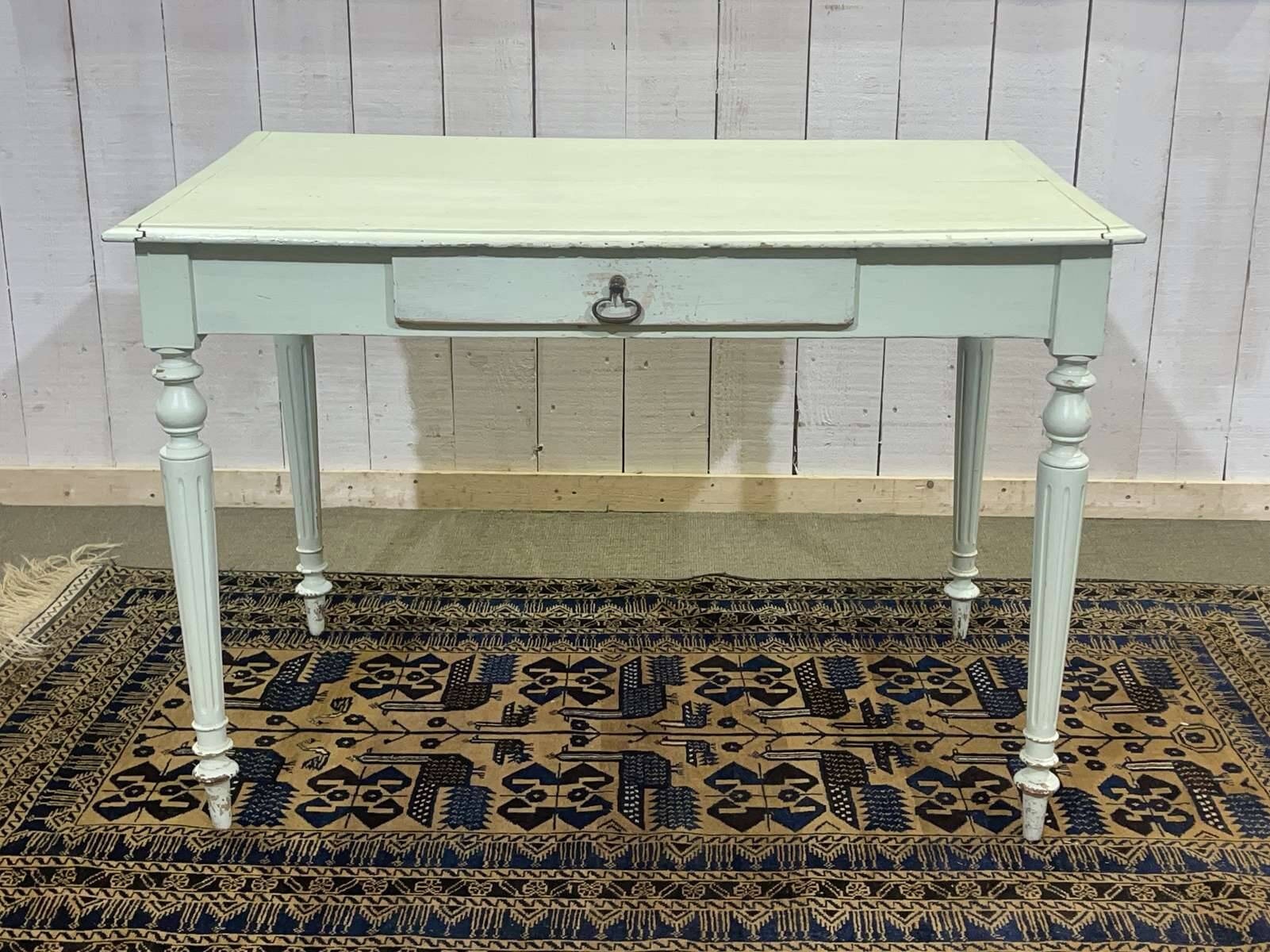 Louis XVI style desk, early 20th century, in poplar, fir and beech