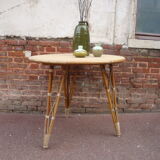Table round rattan