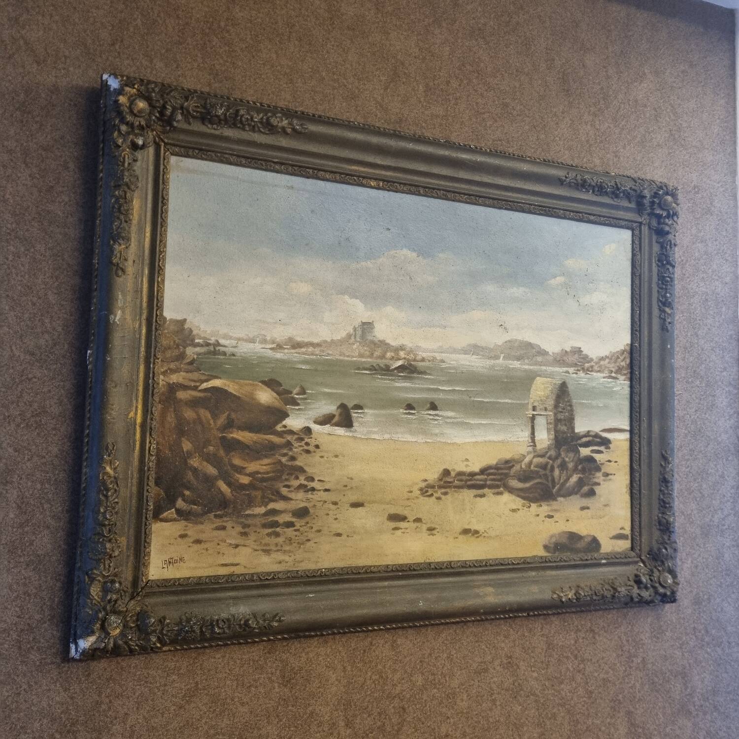 Painting by Fernand Lantoine