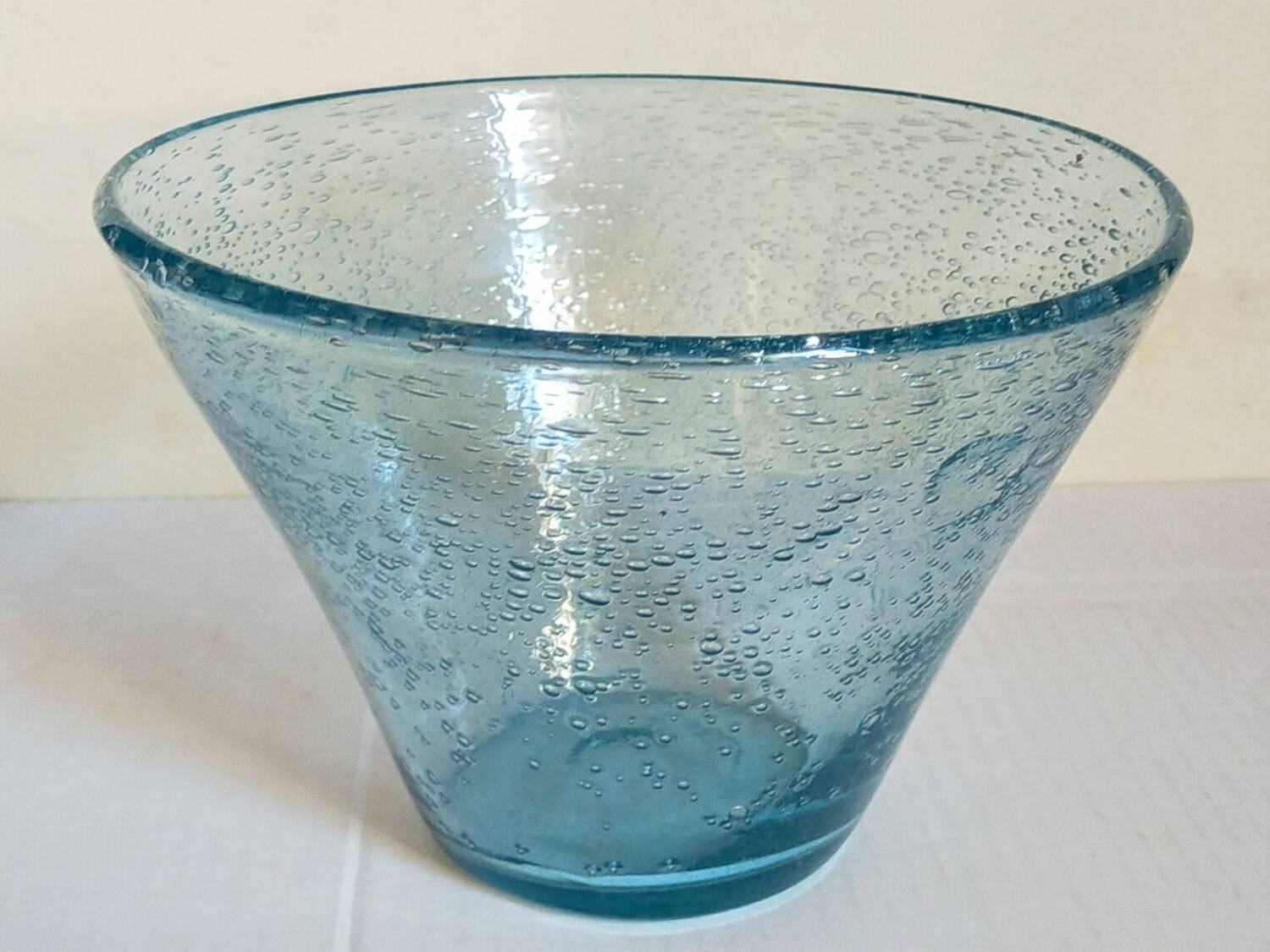 Saladier en verre soufflé