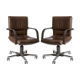 Pair of chairs by by Mario Bellini for Vitra