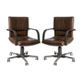 Pair of chairs by by Mario Bellini for Vitra