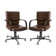 Pair of chairs by by Mario Bellini for Vitra