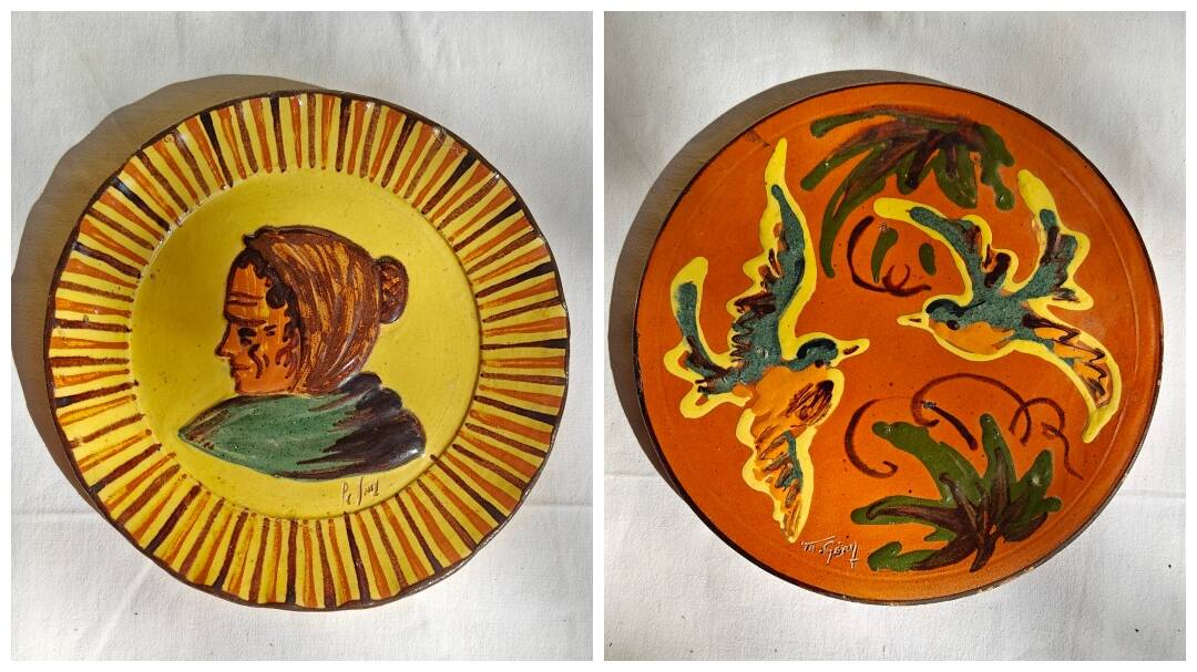 Decorative Provençal plates