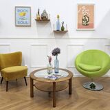 Vintage oak coffee table designed by G-Plan