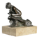 Ancient bronze figurine Vincenzo Gemito Fisherman 20th Century