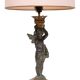 Stunning Empire Bronze Cherub Table lamp 1890s France