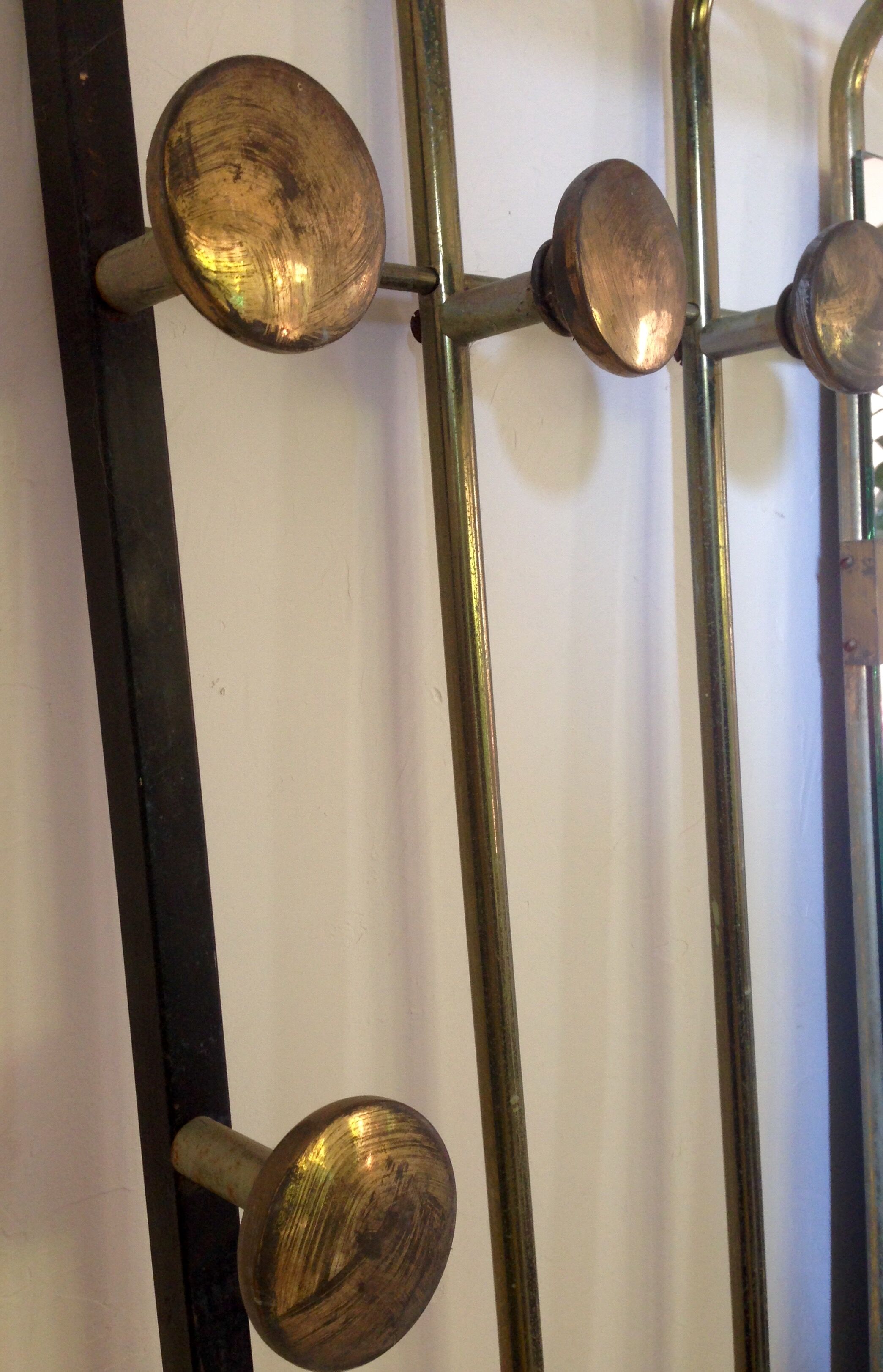art deco coat rack