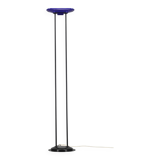 1970s Halogen Floor Lamp With Glass Shade , Europe