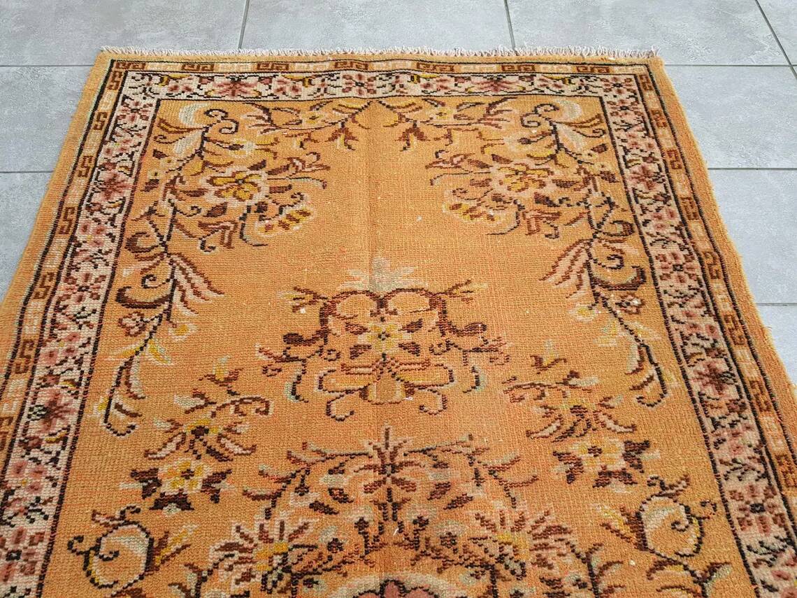 Orange Antique Turkish Carpet sku 805