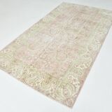 5x9 Light Red Green Vintage Area Rug, 160x274Cm SK 21509