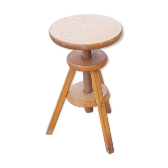 Vintage wooden stool