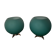 Vintage pair of Murano de Majo lamps