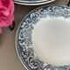Assiettes plates Terre de Fer,  St Amand