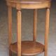 Pretty ART DECO (1920s/1930s) pedestal table or side table in oak.