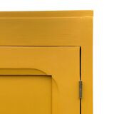 Parisian bonnetière wardrobe with butcher's handle, 1950