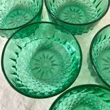 Vintage glass raviers arcoroc